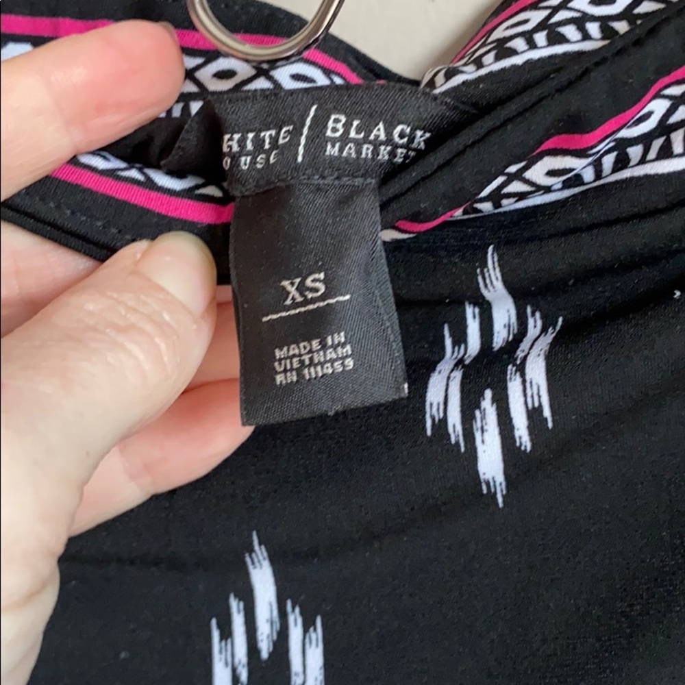 White House Black Market Strapless Mini Dress XS - Picture 4 of 5